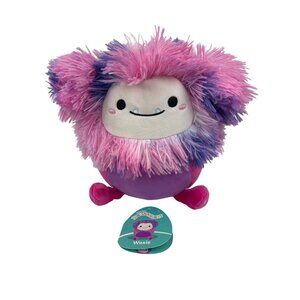 Squishmallows Woxie Pink Purple Bigfoot Plush Toy Stuffed Animal